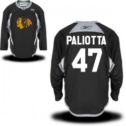 Michael Paliotta Chicago Blackhawks Reebok Premier Practice Alternate Jersey (Black)