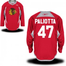 Michael Paliotta Chicago Blackhawks Reebok Premier Practice Team Jersey (Red)