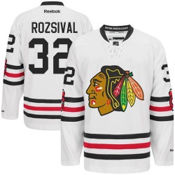 Michal Rozsival Chicago Blackhawks Reebok Authentic 2015 Winter Classic Jersey (White)