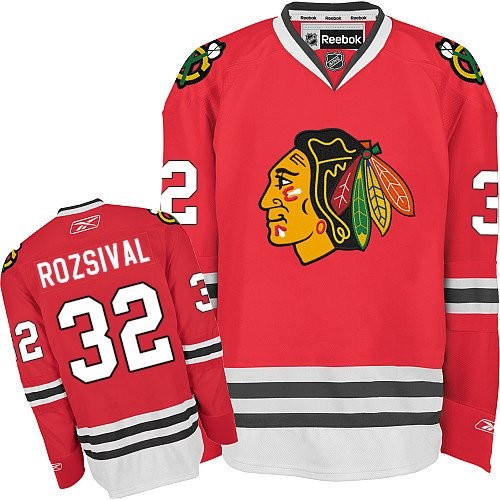Michal Rozsival Chicago Blackhawks Reebok Premier Home Jersey (Red)