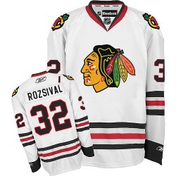 Michal Rozsival Chicago Blackhawks Reebok Premier Away Jersey (White)