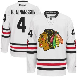 Niklas Hjalmarsson Chicago Blackhawks Reebok Premier 2015 Winter Classic Jersey (White)