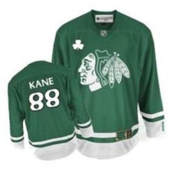 Patrick Kane Chicago Blackhawks Reebok Authentic St Patty's Day Jersey (Green)