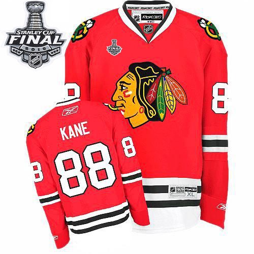 Patrick Kane Chicago Blackhawks Reebok Authentic Home 2015 Stanley Cup Jersey (Red)