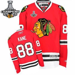 Patrick Kane Chicago Blackhawks Reebok Authentic 2013 Stanley Cup Champions Jersey (Red)