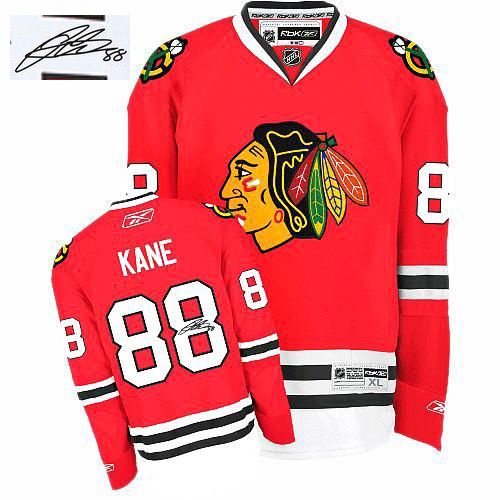 Patrick Kane Chicago Blackhawks Reebok Authentic Autographed Home Jersey (Red)