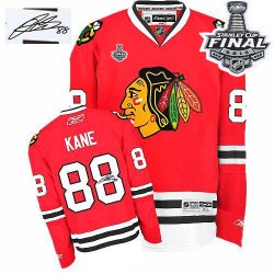 Patrick Kane Chicago Blackhawks Reebok Authentic Autographed Home 2015 Stanley Cup Jersey (Red)