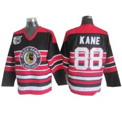 Patrick Kane Chicago Blackhawks CCM Authentic Throwback 75TH Jersey (Red/Black)