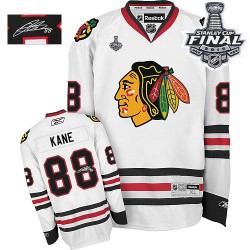 Patrick Kane Chicago Blackhawks Reebok Authentic Autographed Away 2015 Stanley Cup Jersey (White)