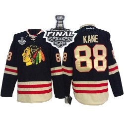 Patrick Kane Chicago Blackhawks Reebok Premier 2015 Winter Classic 2015 Stanley Cup Jersey (Black)
