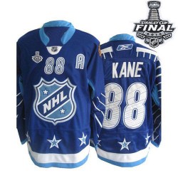 Patrick Kane Chicago Blackhawks Reebok Premier 2011 All Star 2015 Stanley Cup Jersey (Blue)