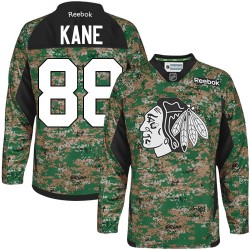 Patrick Kane Chicago Blackhawks Reebok Premier Veterans Day Practice Jersey (Camo)