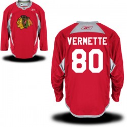 Antoine Vermette Chicago Blackhawks Reebok Authentic Practice Team Jersey (Red)