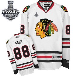 Patrick Kane Chicago Blackhawks Reebok Youth Authentic Away 2015 Stanley Cup Jersey (White)