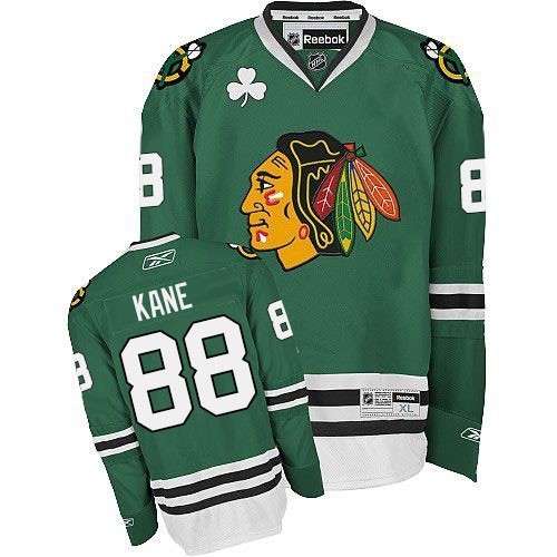 Patrick Kane Chicago Blackhawks Reebok Youth Premier Jersey (Green)