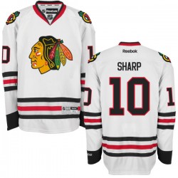 Patrick Sharp Chicago Blackhawks Reebok Authentic Away Jersey (White)