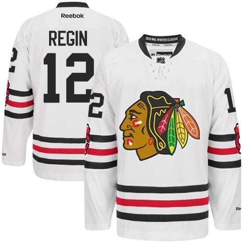 Peter Regin Chicago Blackhawks Reebok Authentic 2015 Winter Classic Jersey (White)