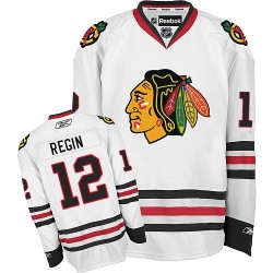 Peter Regin Chicago Blackhawks Reebok Authentic Away Jersey (White)