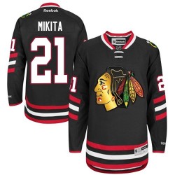 Stan Mikita Chicago Blackhawks Reebok Authentic 2014 Stadium Series Jersey (Black)