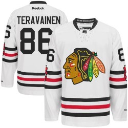 Teuvo Teravainen Chicago Blackhawks Reebok Premier 2015 Winter Classic Jersey (White)