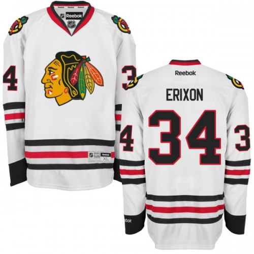 Tim Erixon Chicago Blackhawks Reebok Women's Premier Away Jersey (White)