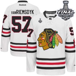 Trevor Van Riemsdyk Chicago Blackhawks Reebok Premier 2015 Winter Classic 2015 Stanley Cup Jersey (White)