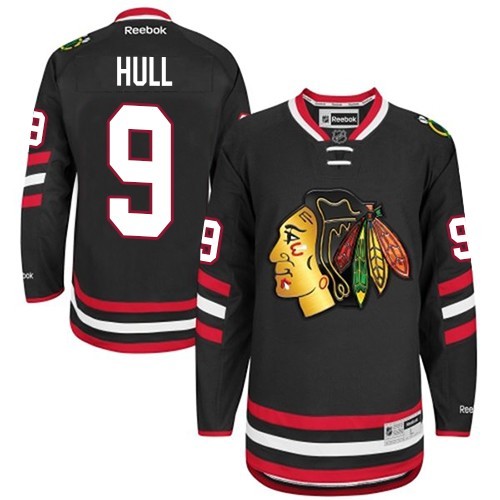 Bobby Hull Chicago Blackhawks Reebok Authentic 2014 Stadium Series Jersey (Black)