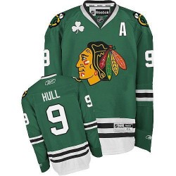 Bobby Hull Chicago Blackhawks Reebok Authentic Jersey (Green)