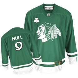 Bobby Hull Chicago Blackhawks Reebok Authentic St Patty's Day Jersey (Green)