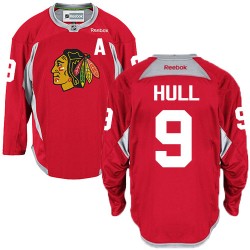 Bobby Hull Chicago Blackhawks Reebok Authentic Practice Jersey (Red)