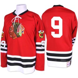 Bobby Hull Chicago Blackhawks Mitchell and Ness Authentic 1960-61 Throwback Jersey (Red)