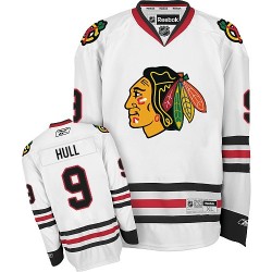 Bobby Hull Chicago Blackhawks Reebok Authentic Away Jersey (White)