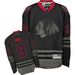 Bobby Hull Chicago Blackhawks Reebok Premier Jersey (Black Ice)