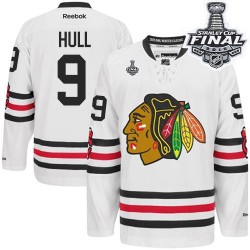 Bobby Hull Chicago Blackhawks Reebok Women's Premier 2015 Winter Classic 2015 Stanley Cup Jersey (White)