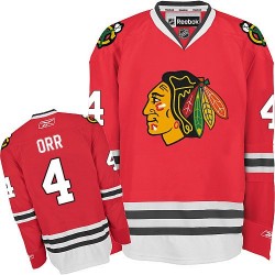Bobby Orr Chicago Blackhawks Reebok Authentic Home Jersey (Red)
