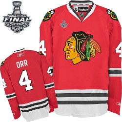Bobby Orr Chicago Blackhawks Reebok Premier Home 2015 Stanley Cup Jersey (Red)