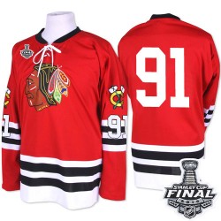 Brad Richards Chicago Blackhawks Mitchell and Ness Premier 1960-61 Throwback 2015 Stanley Cup Jersey (Red)