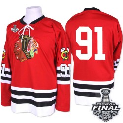 Brad Richards Chicago Blackhawks Mitchell and Ness Premier 1960-61 Throwback 2015 Stanley Cup Jersey (Red)