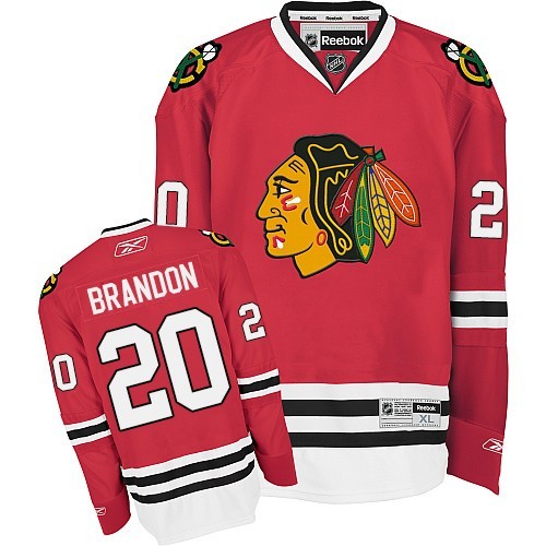 Brandon Saad Chicago Blackhawks Reebok Youth Premier Home Jersey (Red)