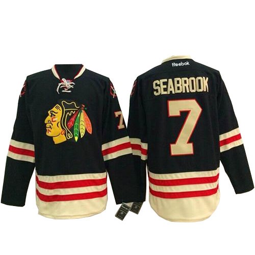 Brent Seabrook Chicago Blackhawks Reebok Authentic 2015 Winter Classic Jersey (Black)
