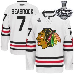 Brent Seabrook Chicago Blackhawks Reebok Premier 2015 Winter Classic 2015 Stanley Cup Jersey (White)