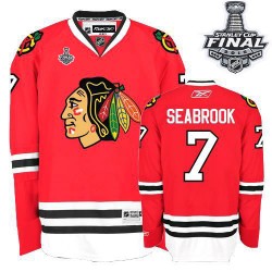Brent Seabrook Chicago Blackhawks Reebok Women's Premier Home 2015 Stanley Cup Jersey (Red)