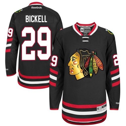 Bryan Bickell Chicago Blackhawks Reebok Authentic 2014 Stadium Series Jersey (Black)
