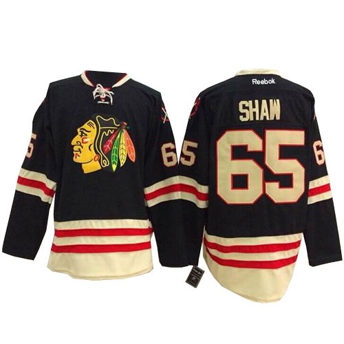 Andrew Shaw Chicago Blackhawks Reebok Authentic 2015 Winter Classic Jersey (Black)