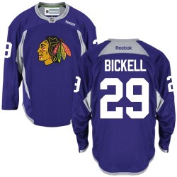 Bryan Bickell Chicago Blackhawks Reebok Authentic Practice Jersey (Purple)