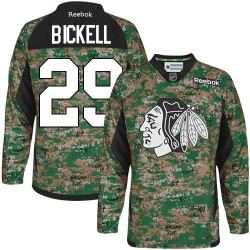 Bryan Bickell Chicago Blackhawks Reebok Premier Veterans Day Practice Jersey (Camo)