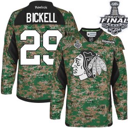 Bryan Bickell Chicago Blackhawks Reebok Premier Veterans Day Practice 2015 Stanley Cup Jersey (Camo)