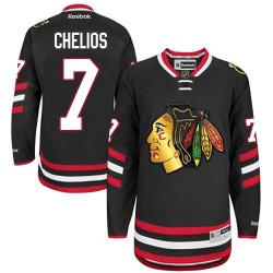Chris Chelios Chicago Blackhawks Reebok Authentic 2014 Stadium Series Jersey (Black)