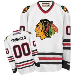 Clark Griswold Chicago Blackhawks CCM Authentic Throwback Jersey (White)
