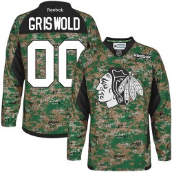 Clark Griswold Chicago Blackhawks Reebok Premier Veterans Day Practice Jersey (Camo)